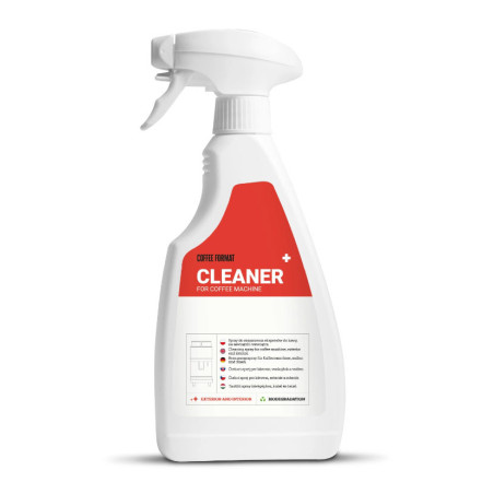 Coffee Format CLEANER+ Płyn do czyszczenia ekspresów w spray'u 500 ml